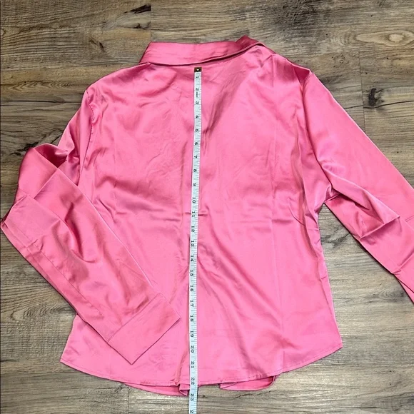 NWOT-Love Tree Vibrant Pink Shirt - Picture 9 of 9